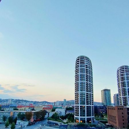 Sag Panorama City Free Parking Bratislava Exterior photo